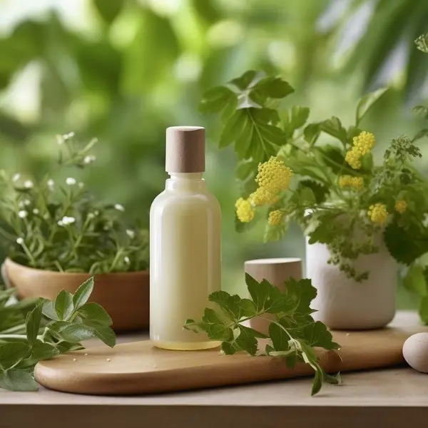 Homemade herbal shampoo