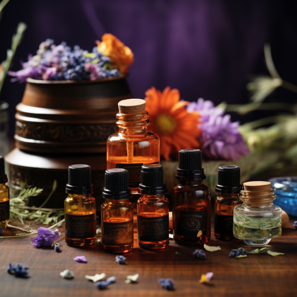 Essential oils for glowing skin