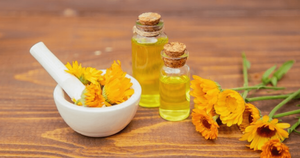 Natural Skin Healing with Calendula