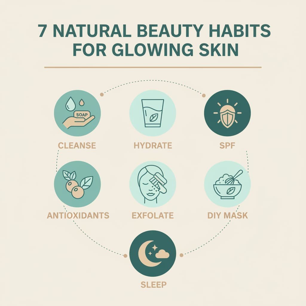 7 Natural Beauty Habits for Glowing Skin