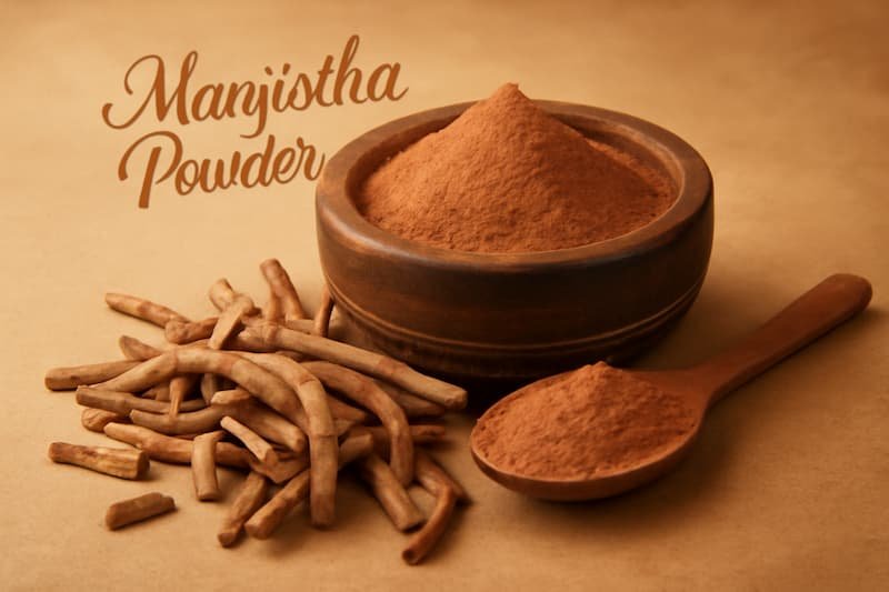 Manjistha powder for glowing skin
