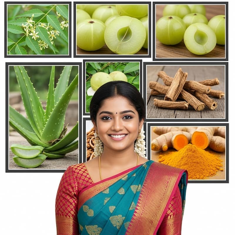 Natural Beauty with Glowing Skin