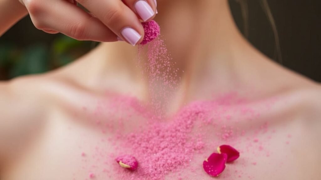 rose petal powder benefits for skin pigmentation