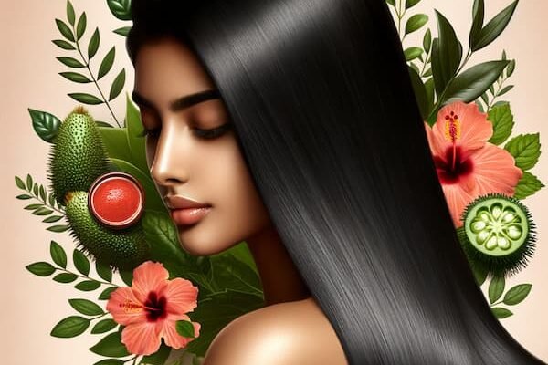 Ayurvedic Hair Serum for Silky, Strong, and Healthy Locks Shiny, strong hair after consistent use of Ayurvedic Hair Serum