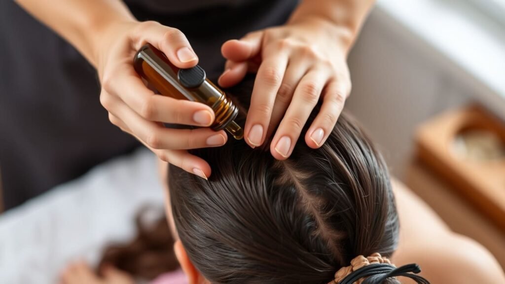 scalp massage