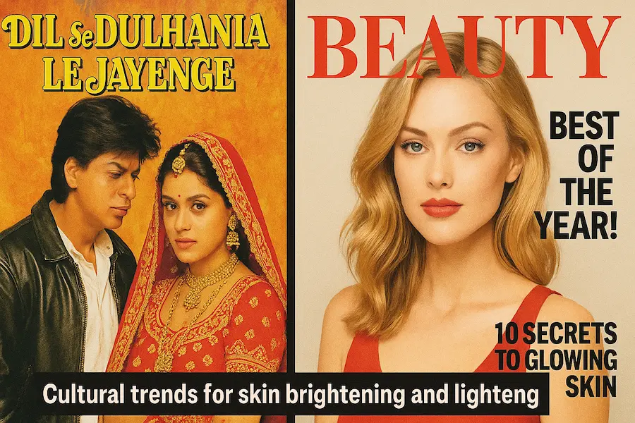 Cultural trends for skin brightening and lightening cream