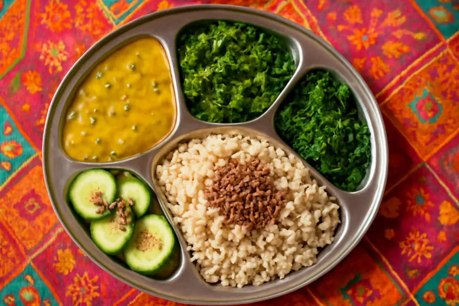 Balanced Indian diet for glowing skin