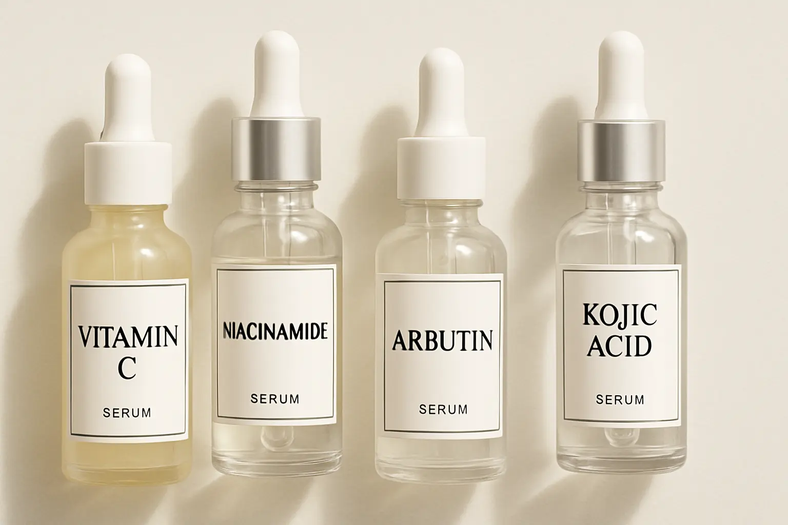 Key ingredients for safe skin brightening and lightening cream