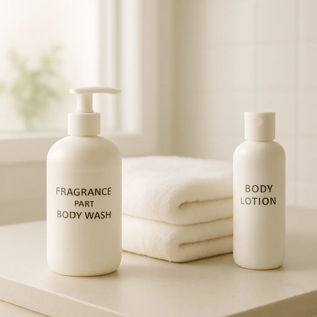 Body Wash for Women sensitive-skin routine with fragrance-free cues.